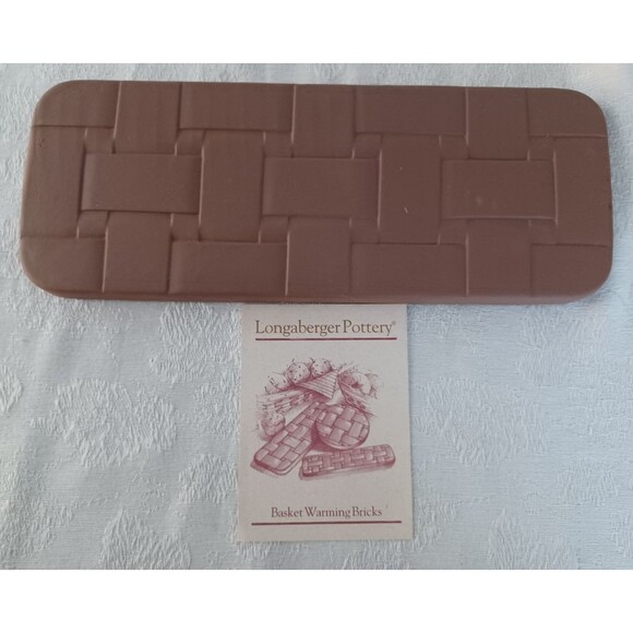 MIXED LOT LONGABERGER WOVEN TRADITIONS BREAD BASKET WARM BRICK SINGLE DIVIDER - Picture 12 of 14